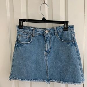 Jean skirt